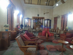 আহসান মঞ্জিলের যাদুঘরের ভিতরের অংশ